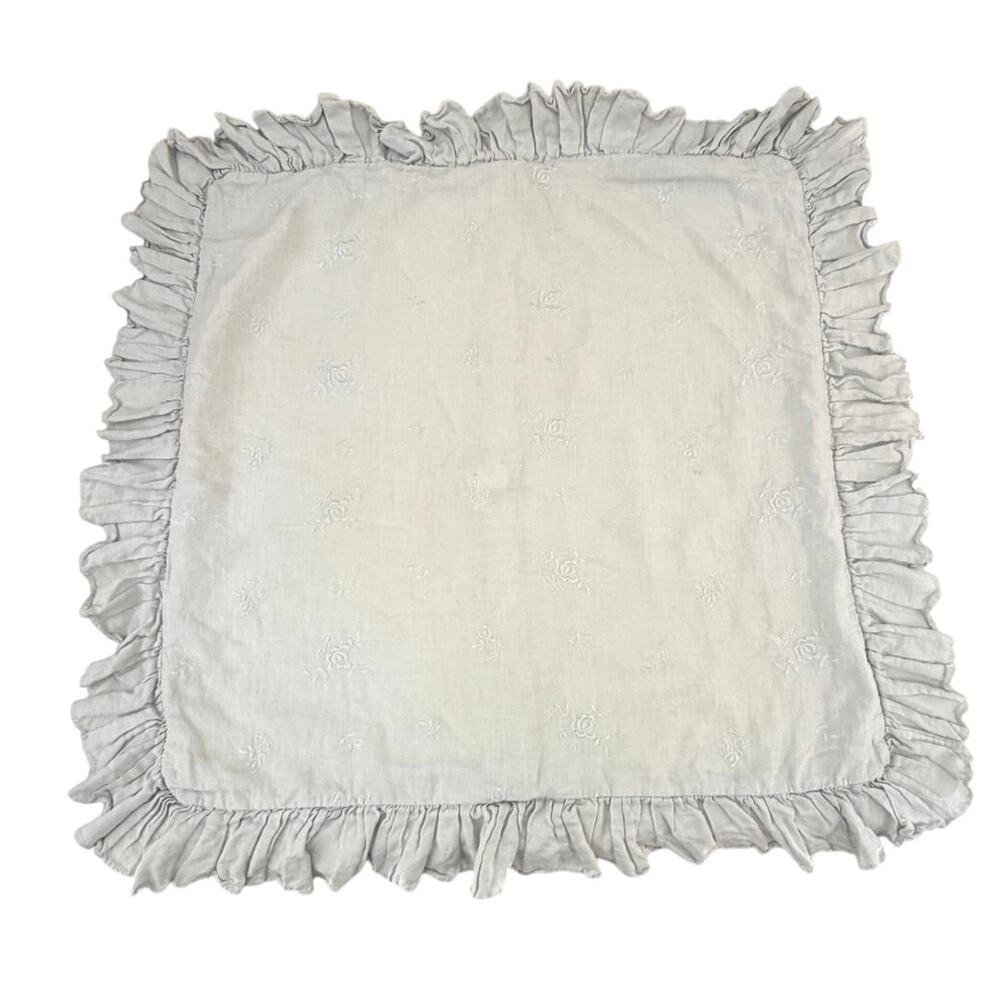 Bella Notte linen pillow shams set of 2 Made in USA